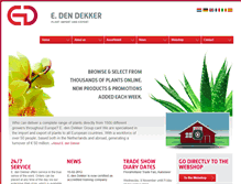 Tablet Screenshot of edendekker.nl